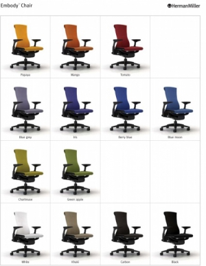 Herman Miller Embody töötool